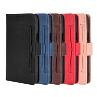 Lg K52/Q52 Mobile Phone Leather Case LG K62 Mobile Phone Case Multi-Card Slot Wallet Style Flip Cover Protective Case Creative SHS