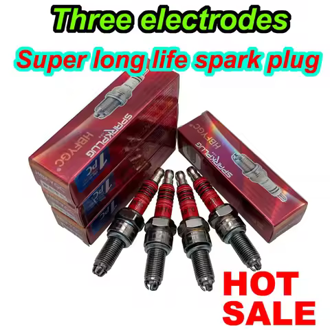 1 2 4PCS Motor Three-electrode Spark Plug B8TC FOR CR9EK CR8EK CR7EK CR7EIX CR9EIX CR9E CR9EIA-9 CR9