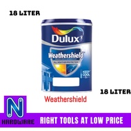 Dulux Weathershield Exterior Wall Paint / Cat Luar Dinding Rumah 18L- 18 Liter