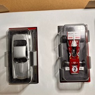 Ixo Ferrari Double Car Set Ferrari 250 GT Berlinetta Lusso+Ferrari F312 B2 Ferrari 250 GT Berlinetta