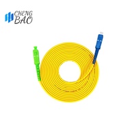 3m SC / APC-SC / UPC Simplex Singlemode Fiber Patch Cable 3.0mm FTTH Fiber Patch Cable