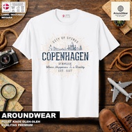 T-SHIRT BY DENMARK 42, WEAR STATETAG ASAL DENMARK PREMIUM SOUVENIR MATERIAL GIFT