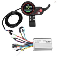 Brushless Motor LCD 24 V- 48 V 350 W for Control Electric Kit Display Waterproof Scooter Controller Bicycle with Panel