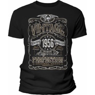 Men's cotton T-shirt 70th Birthday Gift for Men - Vintage 1956 Aged to Perfection - 70th Birthday Sh