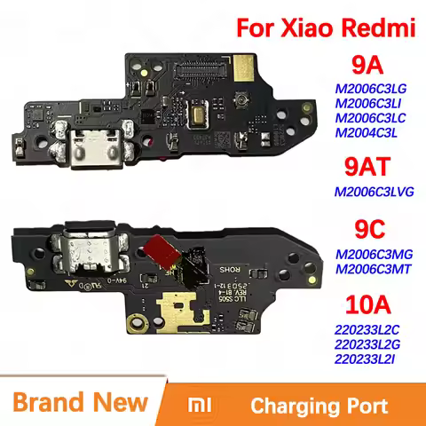 100% Brand New Original Charging Port For Xiaomi Redmi 10A 9A 9C 9AT Quick Fast USB Charger Dock Boa