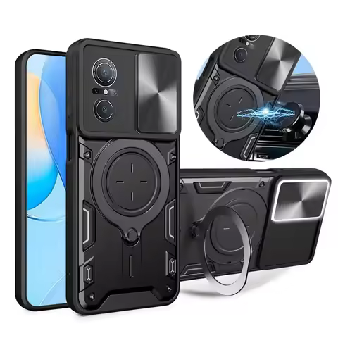 For Huawei Nova 9 SE Case Magnetic Holder Stand Cover For Hauwei Nova 9 Nova 9 SE Nova 9SE Slide Cam