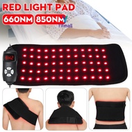 660nm Red & 850nm Near Infrared Light Therapy Waist Wrap Pad Belt For Pain Relief
