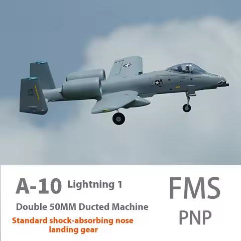 XFly A 10 Lightnin II Double 50MM Ducted Electric Fixed Wing Model Aircraft PNP Shock Absorbing Nose