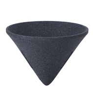 [WINY] Cone Shape Non Porous Coffee Strainer Alumina Ore Tea Filter Accessories