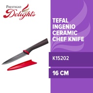 Tefal Ingenio Ceramic Chef Knife 16cm K15202