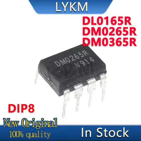 10/PCS New DM0265R DM0265RB DM0365R DM0365RB DL0165R FSDL0165R DIP8 LCD power management chip In Sto