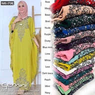 Gemini Kaftan / Imported Gemini Ceruty Kaftan
