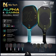 NioTech Original Kamito Alpha & Gamma Pickleball Paddle T700 Carbon Fiber 14mm/16mm USA Approved