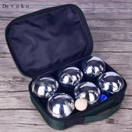 [Cuticate1] Bocce Ball Equipment Gear Interactive Toy Gift with Carrying Case Lawn Game for Playgrou