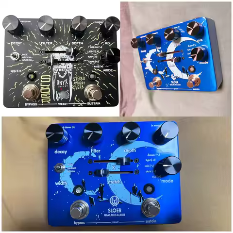SLOER REVERB DELAY Guitar Effector Stompbox Guitar Pedal Reverb Stompbox Effect Pedal SLOER REVERB X