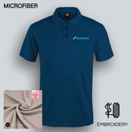 Sulam Microfiber Daikin AC Uniform Aircon Embroidery Polo T Shirt MEDR-142