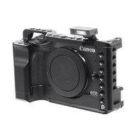 เคสแบบเต็มสำหรับ Canon EOS M6 Ii Mark2กล้อง Vlog ถ่ายวิดีโอแบบกรอบกันโคลง1/4 3/8 Arca-Swiss RRS สำหรับแฟลชที่ยึดจอภาพ