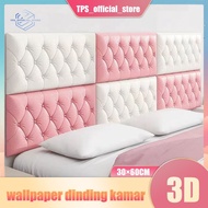 3D Foam Wallpaper Wall Sticker/ (30x60CM) Headboard Bed/ Home Decor/ Wall Sticker Wallfoam 3D Wall F