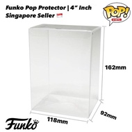 Funko Pop Protector (50^ for $0.95) 4” Cheapest Inch Thick Crystal Clear 0.35mm Plastic Display Box Funko Pop Figures