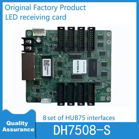 Novastar DH7508-S Full Color Module Receiver Card Signal Receiver Video Transmission Nova HUB75x8 In