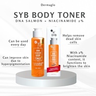 SYB Toner AHA Skinboost skin whitening angkat daki SYB Forte Toner Badan Fresh Red Jelly Toner Badan