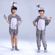 Little Donkey Costume Children Animal Donkey Costume Kindergarten Cute Fashion Drama Long Short Skir