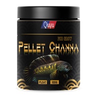QIUYU Makanan Ikan Channa | Pelet Terapung Untuk Auranti Blue Pulchra Yellow Maru | High Protein