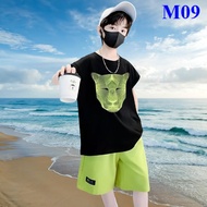 18KG -50KG Set Bộ Mã M09 cho Bé Trai chất Liệu cotton co giãn 4 chiều mềm mịn thoáng mát thấm hút mồ