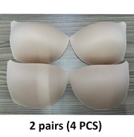 🇲🇾STOCK KL (2 pairs=4PCS) FELLO Push Up Washable Span Breastfeeding Pads Soft Breathable Premium Spo