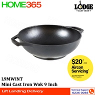 Lodge Mini Cast Iron Wok 9 Inch L9MWINT