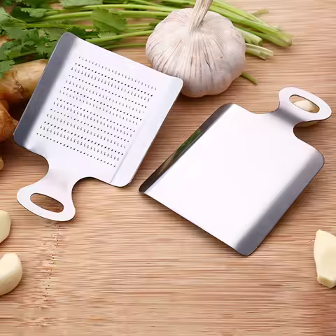 Stainless Steel Bruised Ginger and Mashed Garlic Maker Ginger Grater Ground Ginger Garlic Kitchen Ga