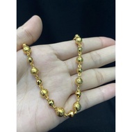 🔥🔥RANTAI TANGAN BIJI KETUMBAR BIJI SAWI GELANG TANGAN BIJI KETUMBAR BIJI SAWI EMAS EMAS SADUR 24K ZH