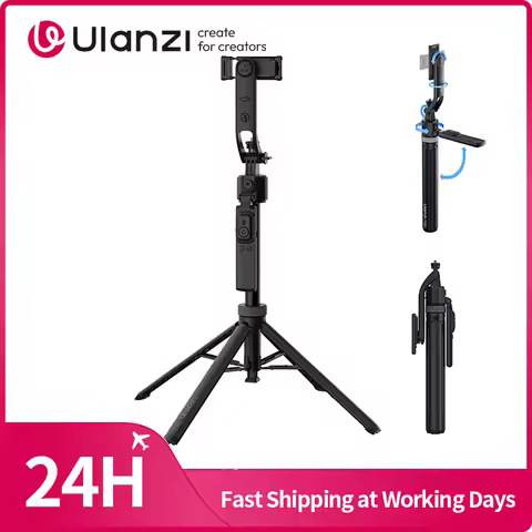 ​Ulanzi TT23 Auto-Tracking Selfie Stick Tripod Foaldable Selfie Tripod for Smartphone Camera for Gop