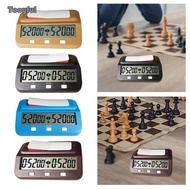 Tooyful Chess Clock Timer, Professional Chess Clock, Easy to Read, for Chess Game Tournaments