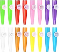 Kazoo Kazoos Multipack Plastic Cazoo Musical Instruments Coloured Kazoo for Guitar, Violin, Piano, A