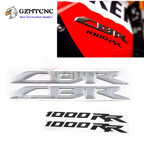 3D CBR 1000RR Logo Motorcycle Stickers for Honda CBR1000 RR CBR1000RR Emblem Badge PVC Decals