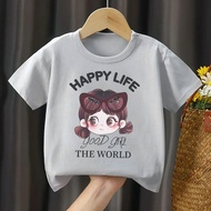 YUZYKIDS02 HAPPY LIFE KIDS T-SHIRT