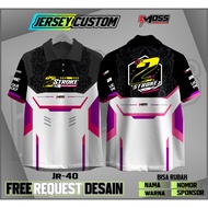 Custom Racing Jersey Full printing - Custom 2 Stroke Jersey Premium Dryfit Cool Material JR-24