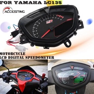 Motorcycle Speedometer LCD RPM Tachometer Meter Digital Meter for Yamaha Lc135 V1 Jupiter MX Copy Um