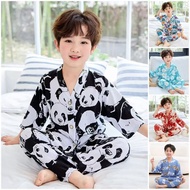 New Kids Cotton Pajamas Set Children Sleepwear Pyjamas Pijamas pajamas toddler boy sleepwear Cotton 