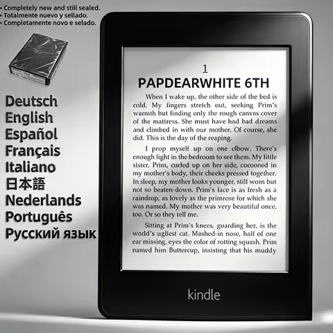 New kindle Paperwhite 6th 2GB light registrable Ebook Ereader E Reader e-ink Book for kindle e reade