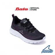 Bata บาจา ยี่ห้อ Power รองเท้ากีฬา รองเท้าวิ่ง รองเท้าผ้าใบ ผ้าใบผูกเชือก สำหรับผู้หญิง รุ่น Draco M