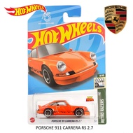 HOTWHEELS โมเดลรถเหล็ก ลิขสิทธิ์แท้100% รุ่น PORSCHE 911 CARRERA RS 2.7 hot wheels hotwheel HW33C1