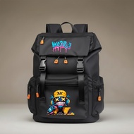 Little Giggles - Boys' School Bag Backpack Street Cyborg Image Waterproof, Light, Strong and Comfort