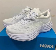 🎉原裝正品 HOKA ONE ONE Bondi8 減震運動鞋 白色 男女同款