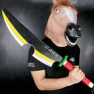 (Lưỡi Gỗ Dài 1m) Đạo Cụ Cosplay Kiếm Sĩ Huyền Thoại Yoriichi Trong Kimetsu No Yaiba - Tặng Kèm Đế