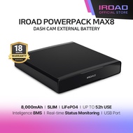 IROAD Powerpack MAX8 / PRO12 | Dash Cam External Battery Pack | 8,000 & 12,000Ah