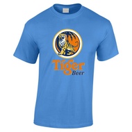 Cotton T Shirt Tiger Beer Pre Shrunk New FunnyShort Sleeve In Men O-Neck TOP TEE