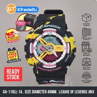 Original G  Shock Men GA-110LL-1A Analog Digital League of Legends Jinx Watch [Ready Stock]