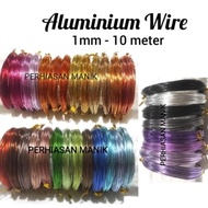 1mm Aluminum Wire - 1mm Aluminum Wire - Colored Wire - Handicraft Wire - Brooch Wire - Accessory Wir